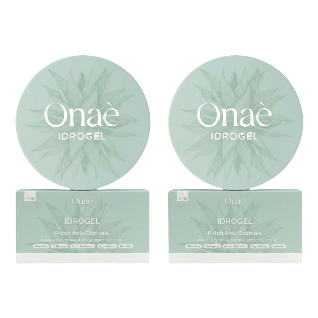 Onaè - Patch Idrogel Anti-Occhiaie (100% Aloe Vera)