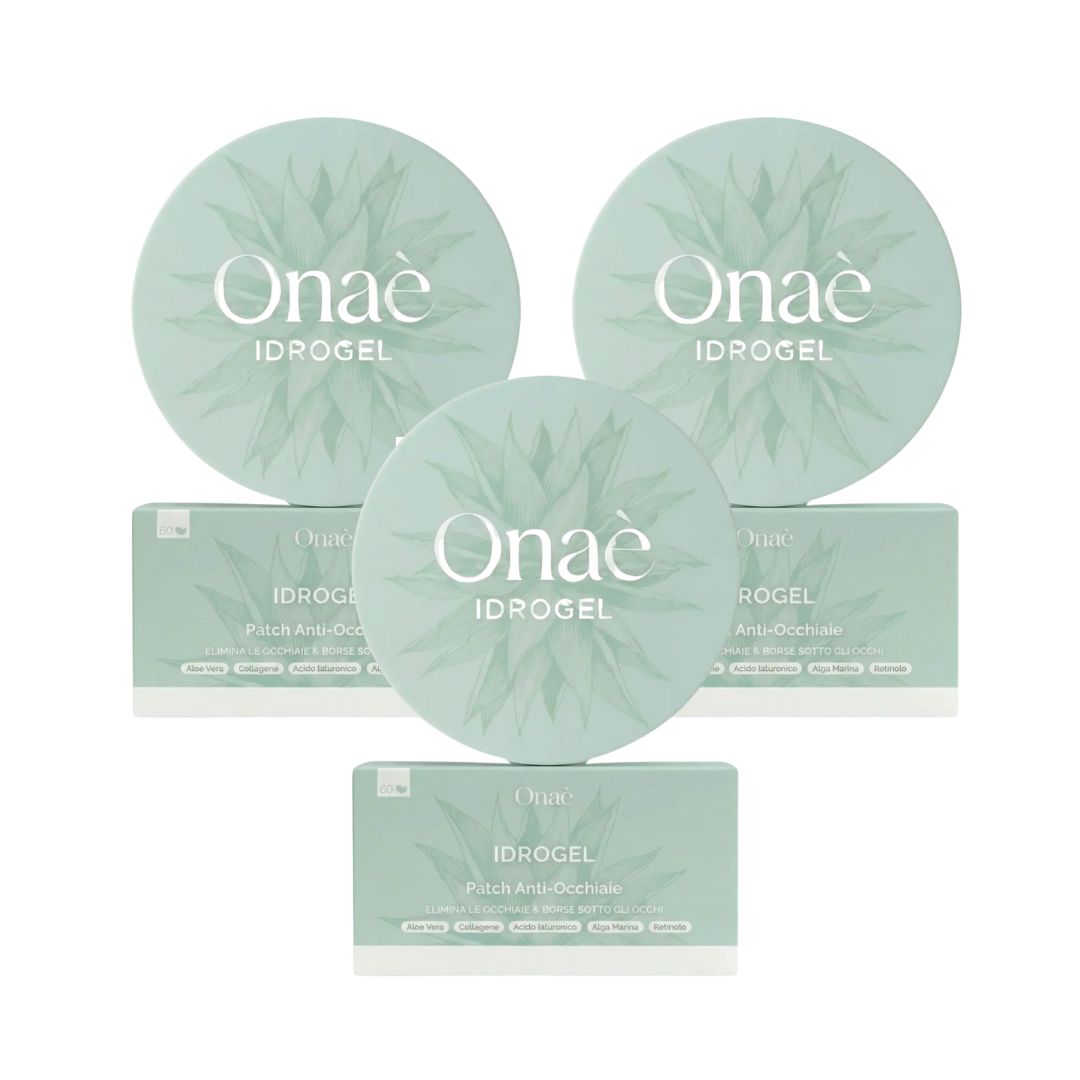 Onaè - Patch Idrogel Anti-Occhiaie (100% Aloe Vera)