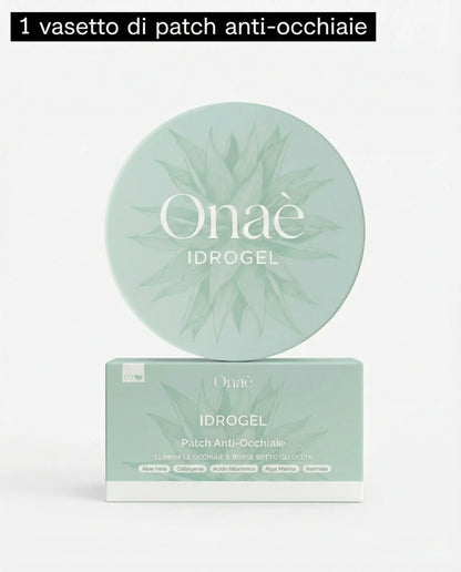 Onaè - Patch Idrogel Anti-Occhiaie (100% Aloe Vera)