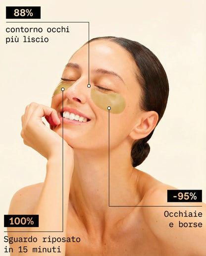 Onaè - Patch Idrogel Anti-Occhiaie (100% Aloe Vera)