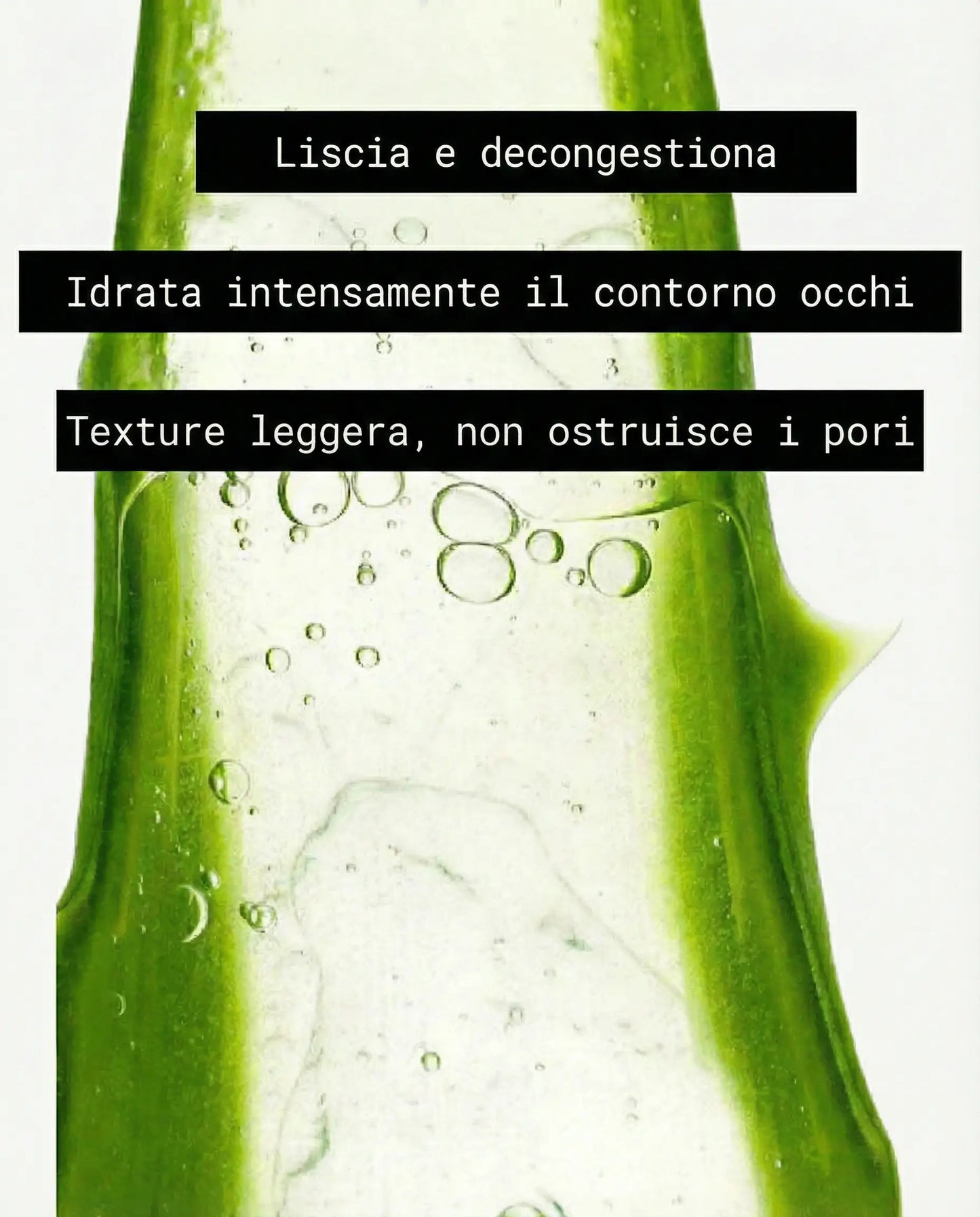 Onaè - Patch Idrogel Anti-Occhiaie (100% Aloe Vera)