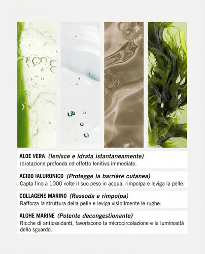 Onaè - Patch Idrogel Anti-Occhiaie (100% Aloe Vera)