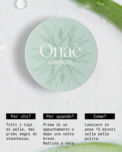 Onaè - Patch Idrogel Anti-Occhiaie (100% Aloe Vera)